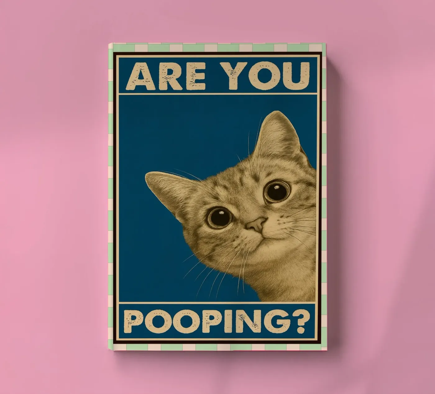 chat fais-tu caca carnet de Deetooz