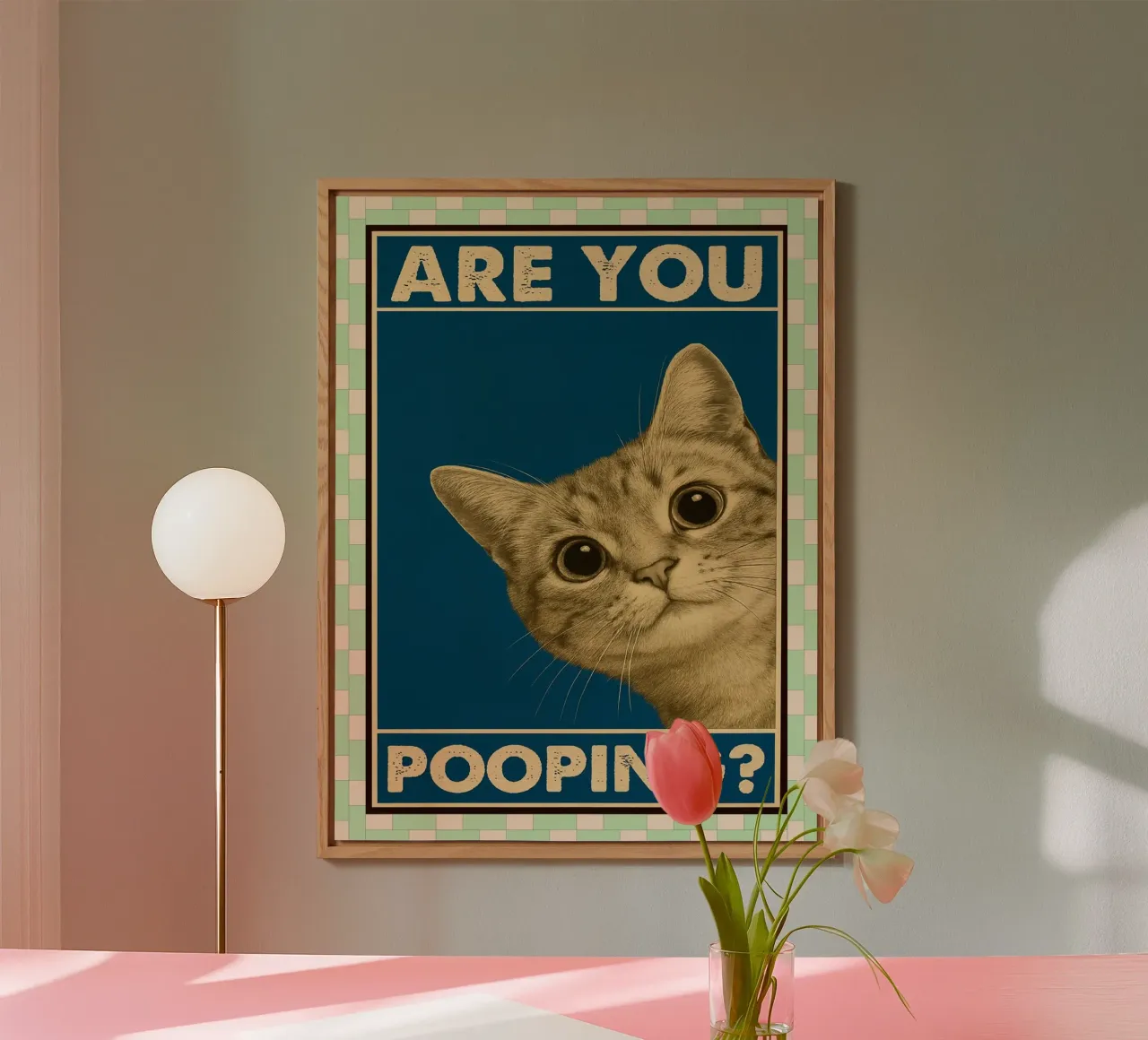 cat are you pooping Forex-Platte von Deetooz