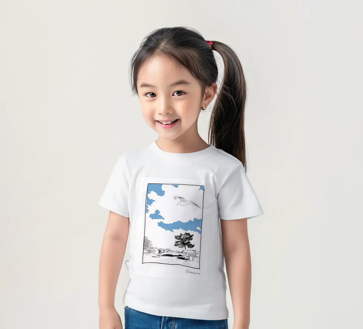 Am Darß t-shirt bambini da SaraRosenbaum