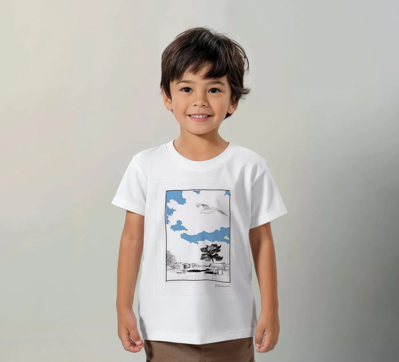 Am Darß t-shirt bambini da SaraRosenbaum