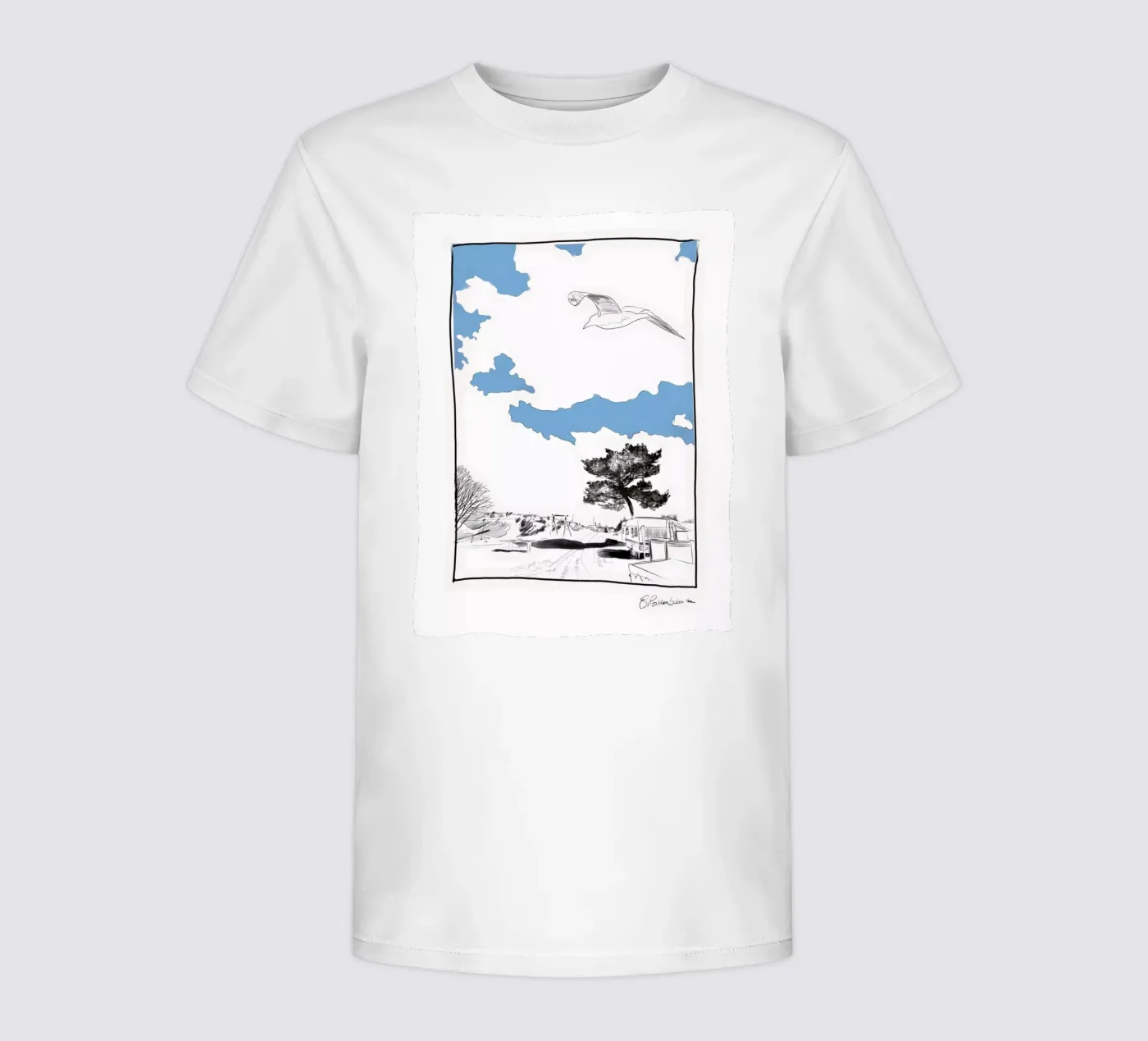 Am Darß t-shirt bambini da SaraRosenbaum