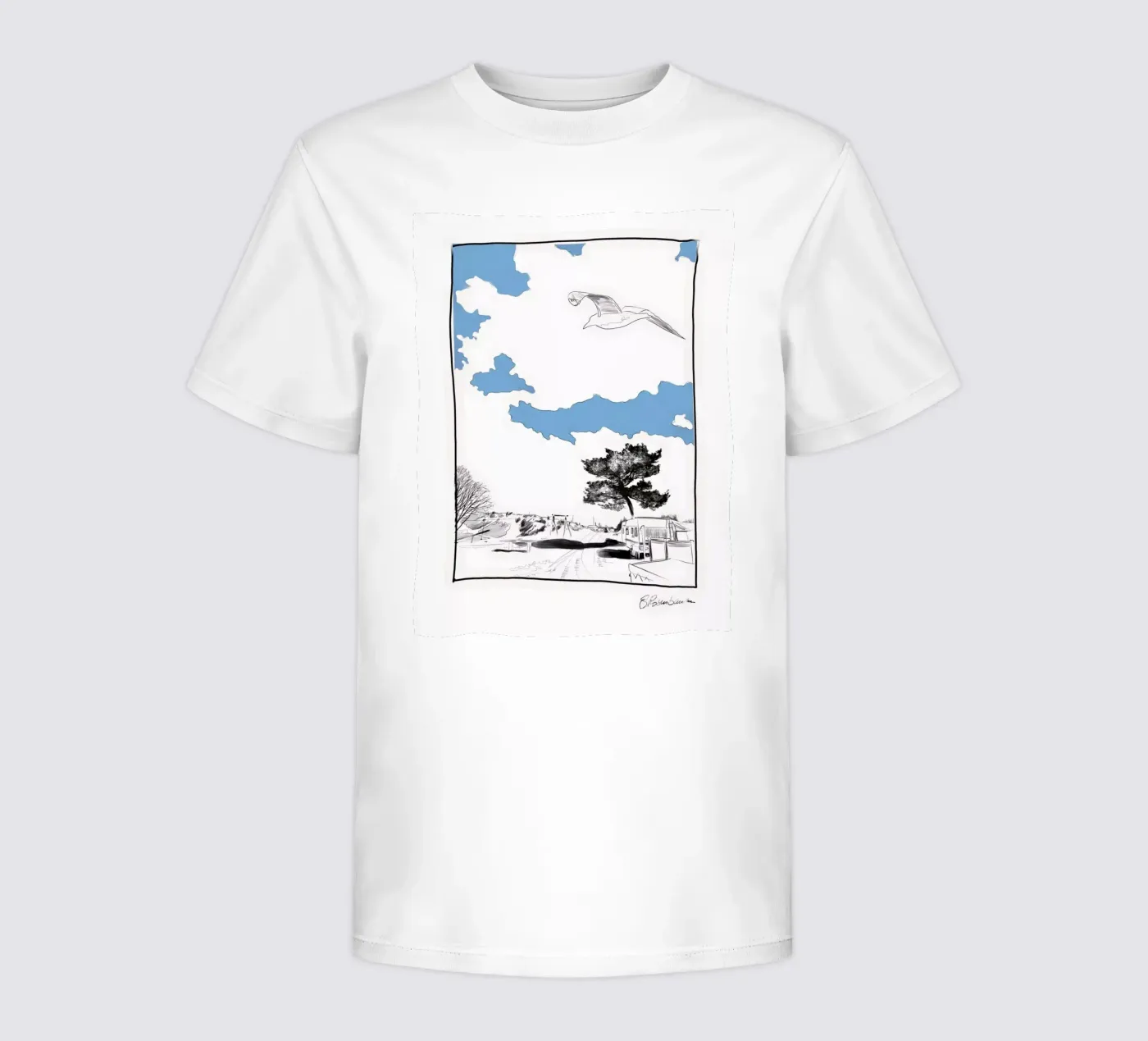 Am Darß t-shirt bambini da SaraRosenbaum
