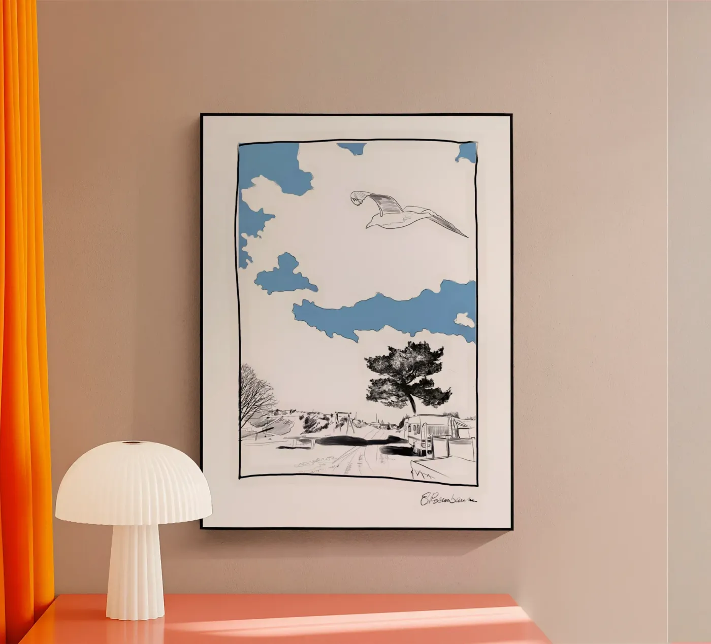 Am Darß acrylic glass by SaraRosenbaum