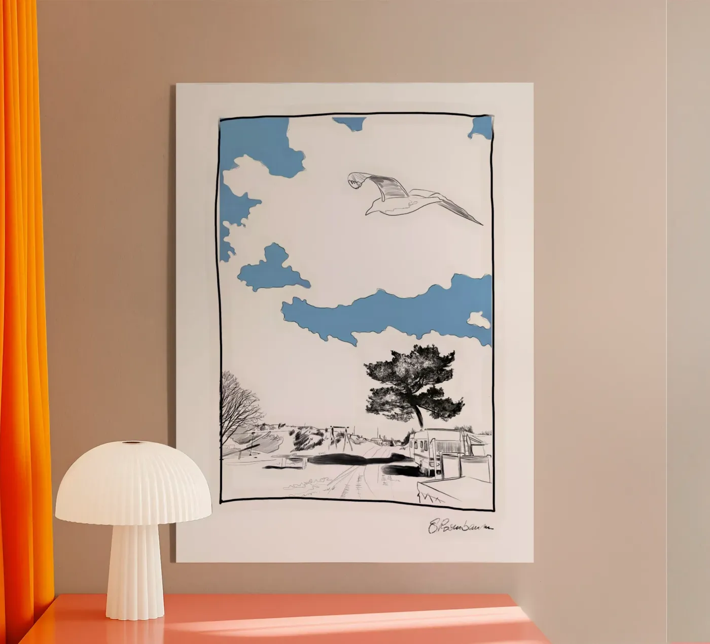 Am Darß acrylic glass by SaraRosenbaum