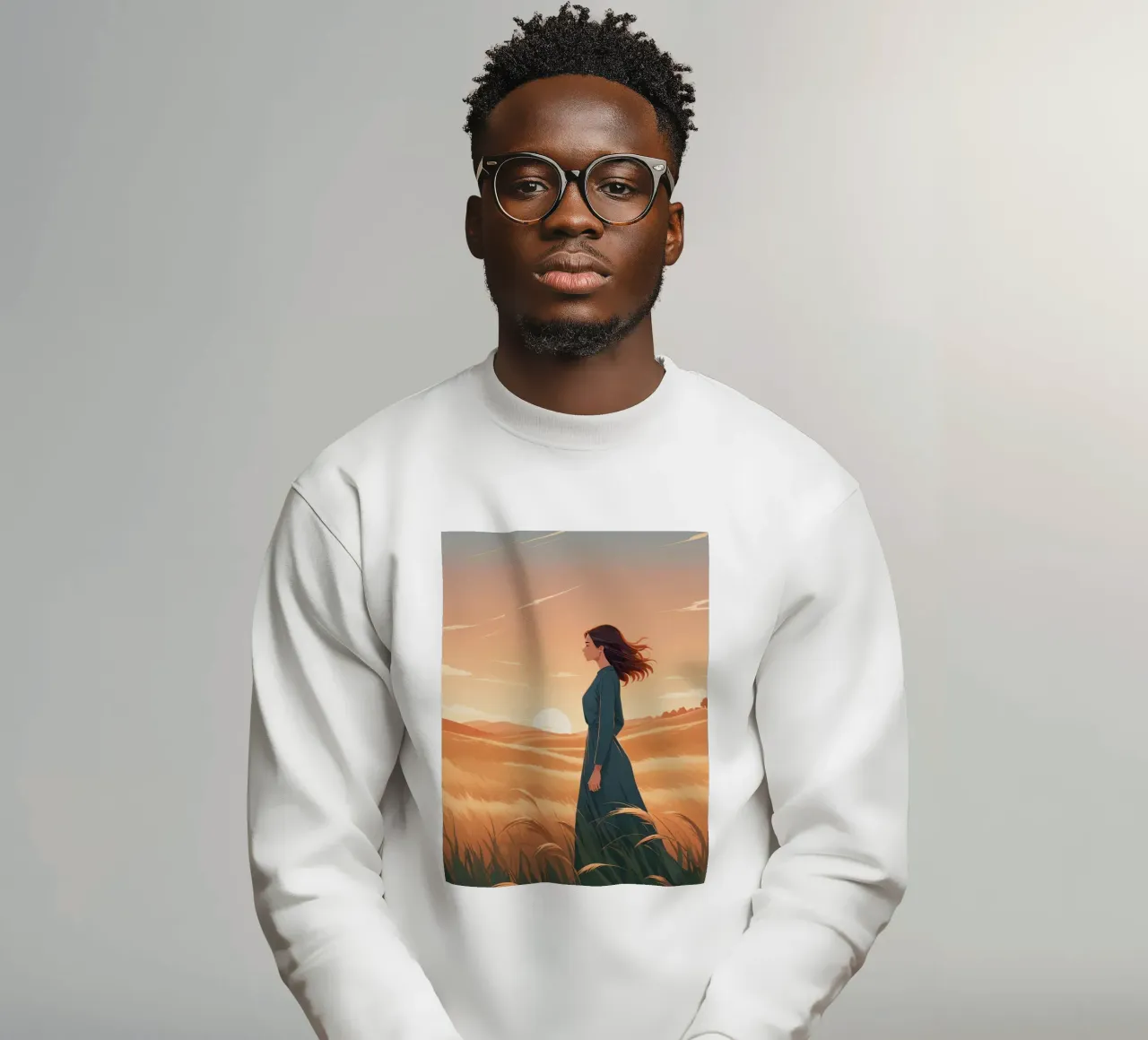 Calma dorata felpa da Maison Solis