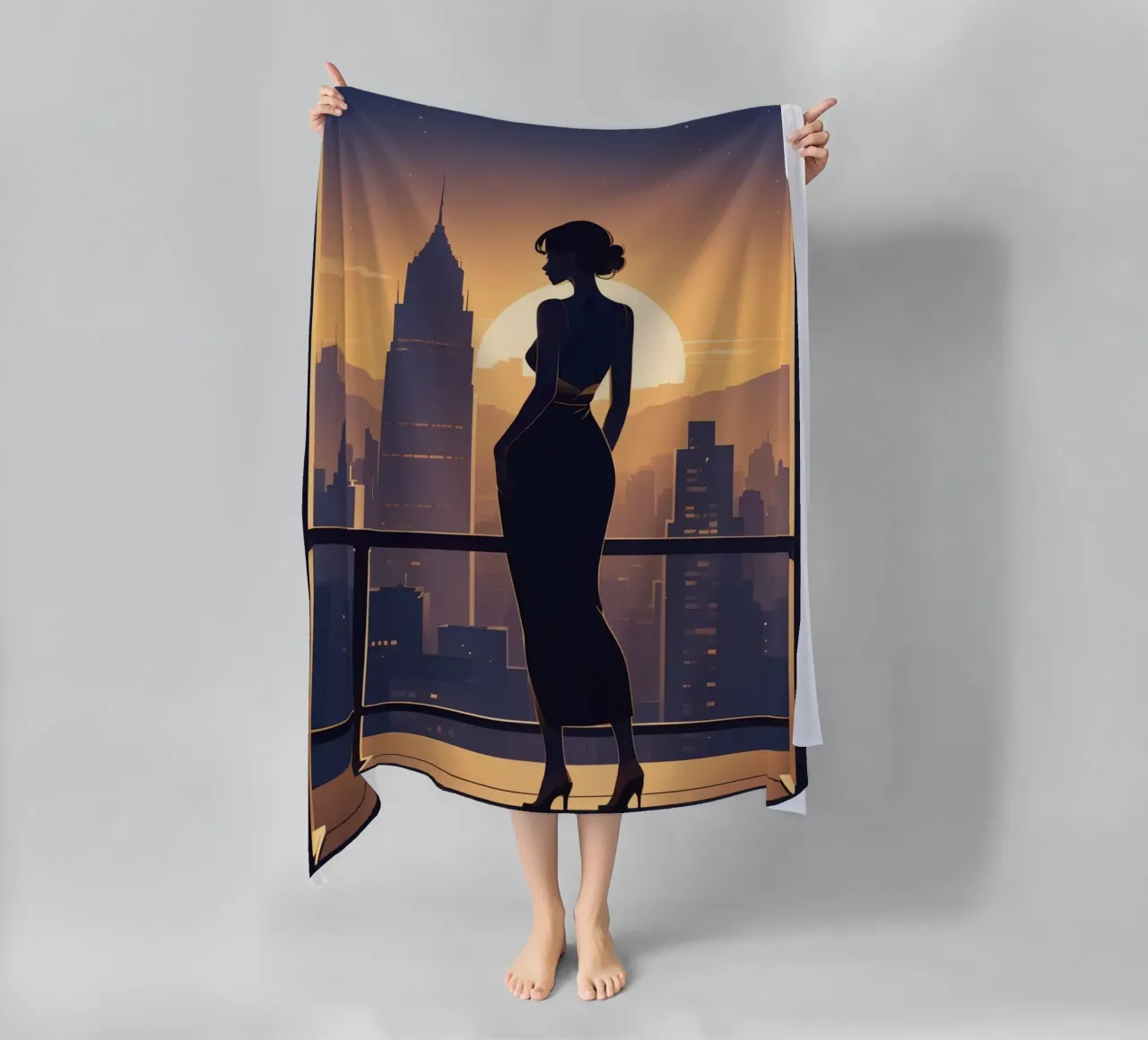 Riflessi del cielo telo mare da Maison Solis