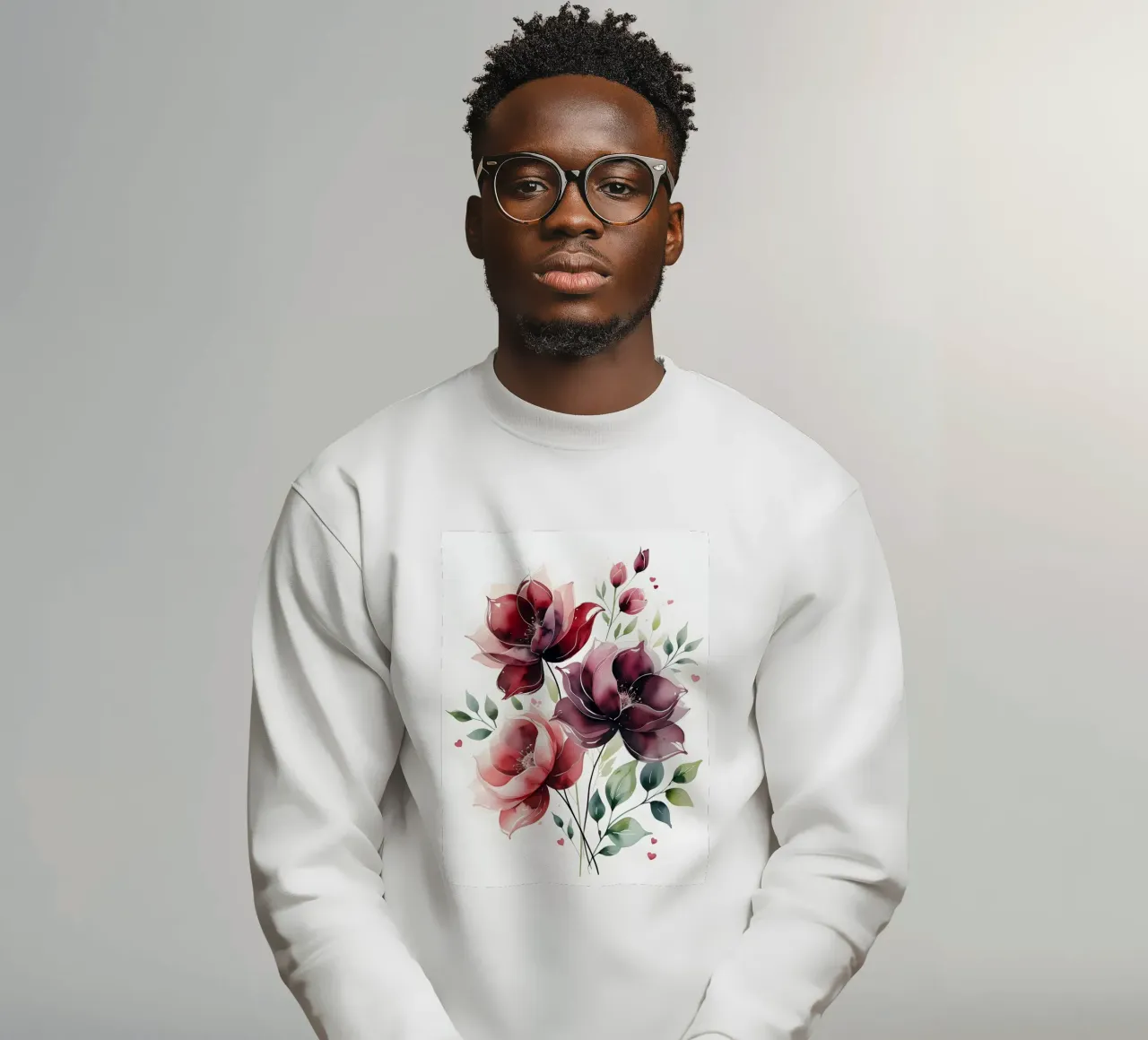 Amore botanico felpa da uniqe world