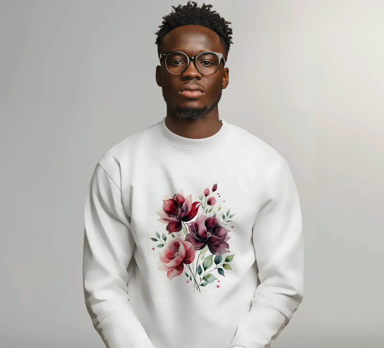 Amore botanico felpa da uniqe world