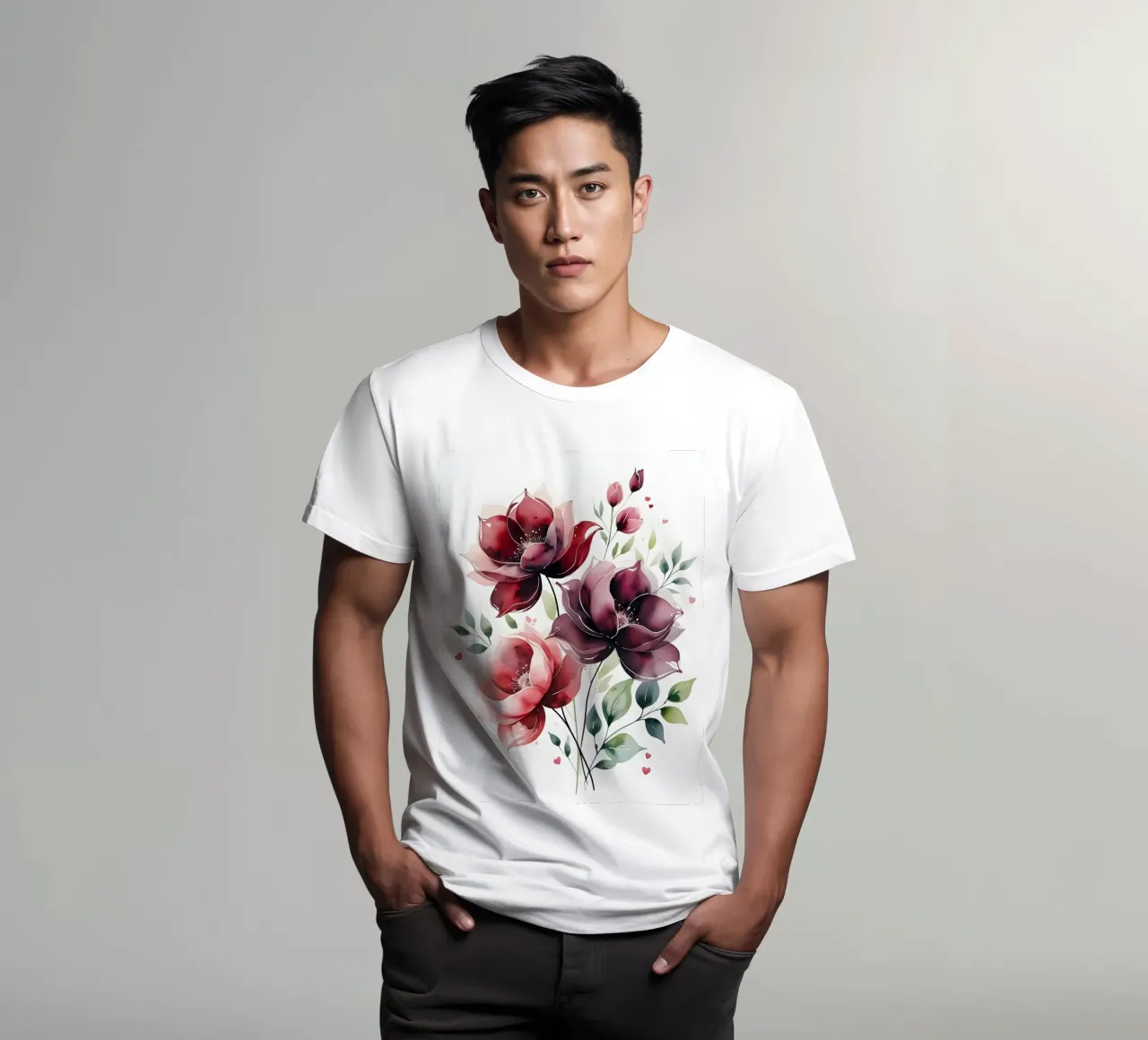 Amore botanico t-shirt da uniqe world