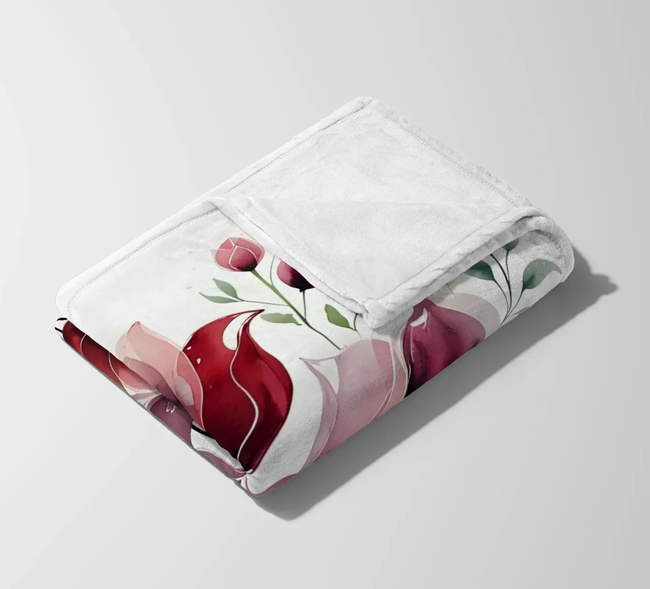 Amore botanico coperta in pile da uniqe world