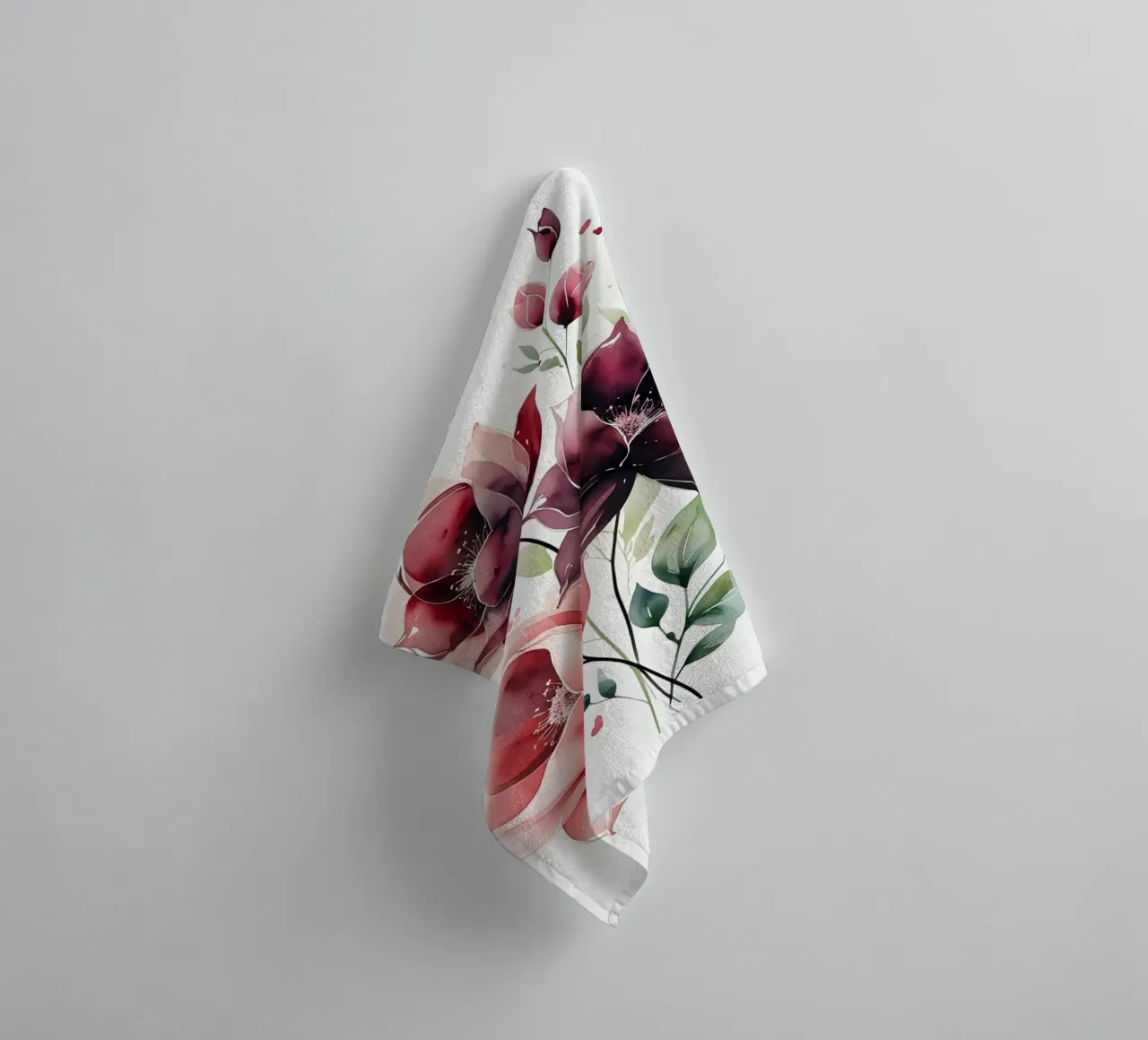 Amore botanico asciugamano da bagno da uniqe world