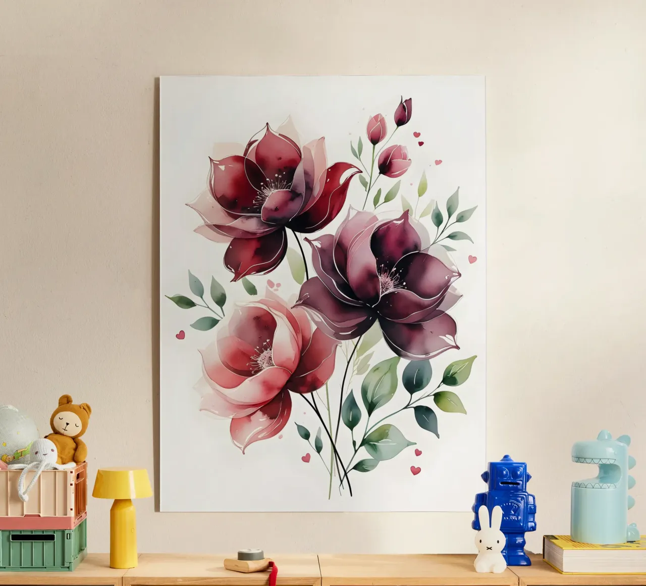 Amore botanico plexiglass da uniqe world