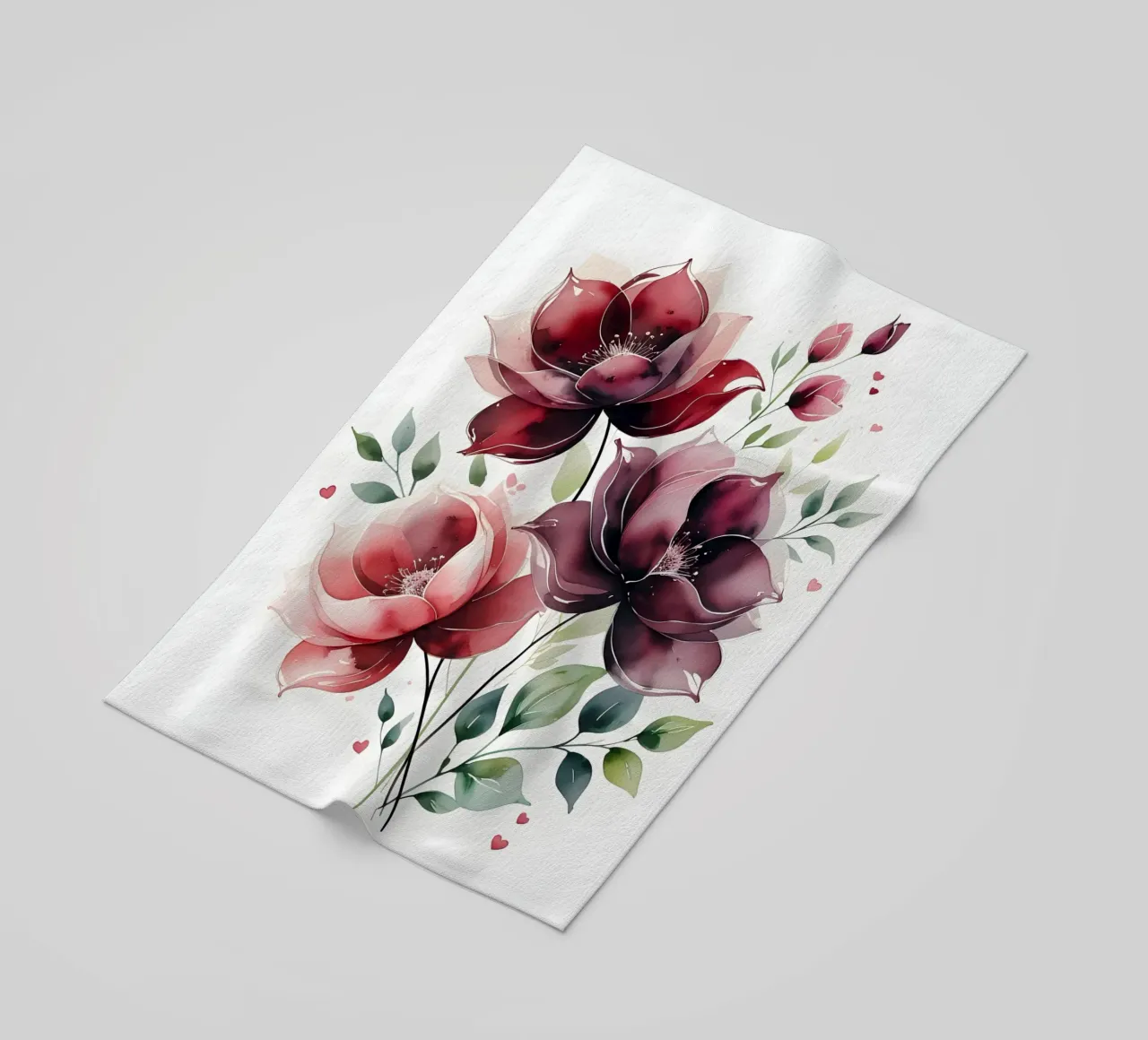 Amore botanico telo mare da uniqe world