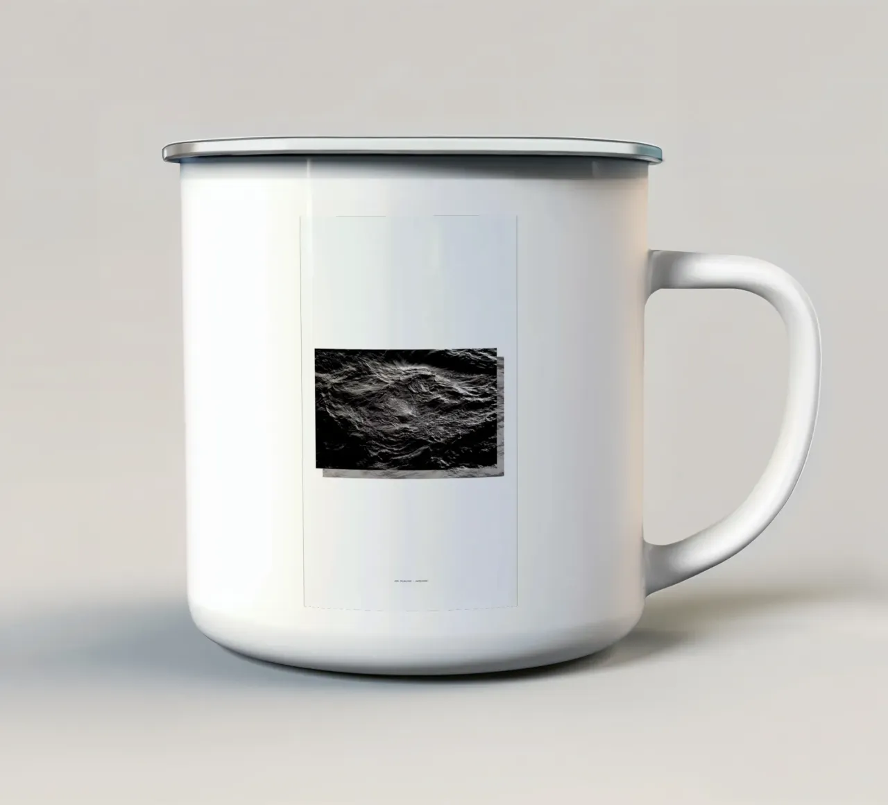 Storm tazza in smalto da The Wall Shop