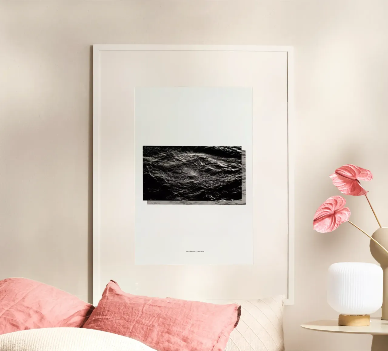 Storm poster con telaio in alluminio da The Wall Shop