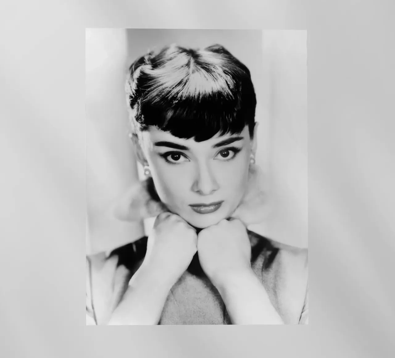 Audrey Hepburn pellicola backlit da BLACK WITH WHITE