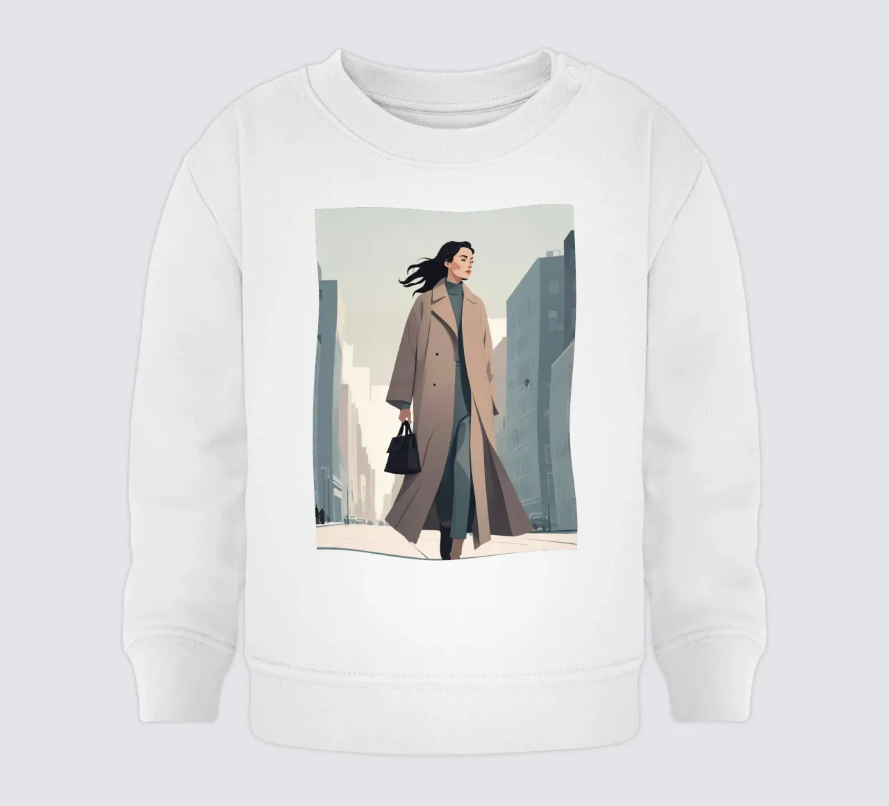 Fiducia tranquilla felpa neonato da Maison Solis