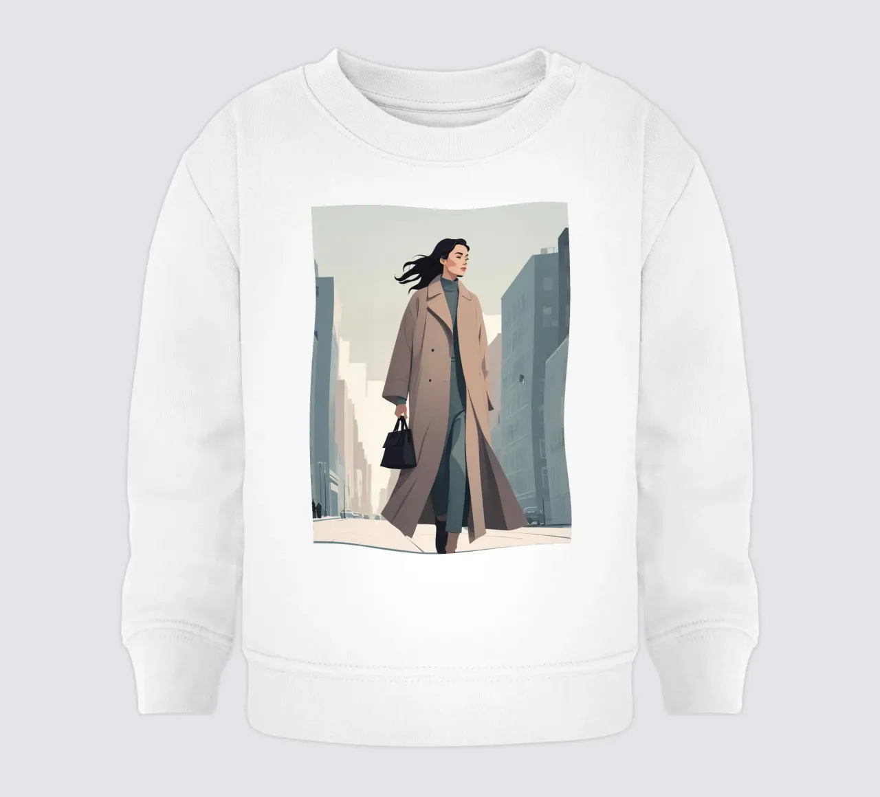 Fiducia tranquilla felpa neonato da Maison Solis