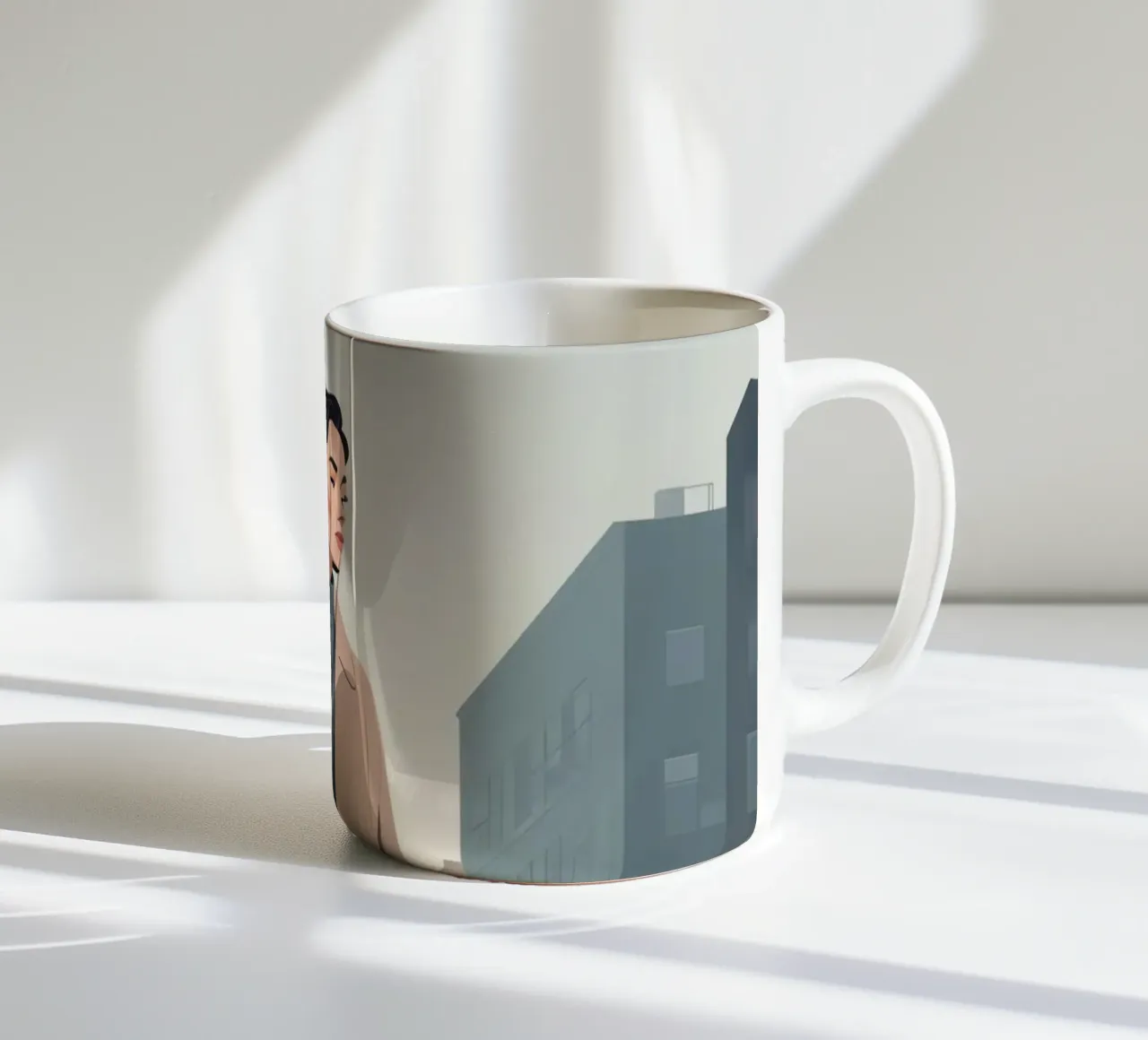 Fiducia tranquilla tazza in ceramica da Maison Solis