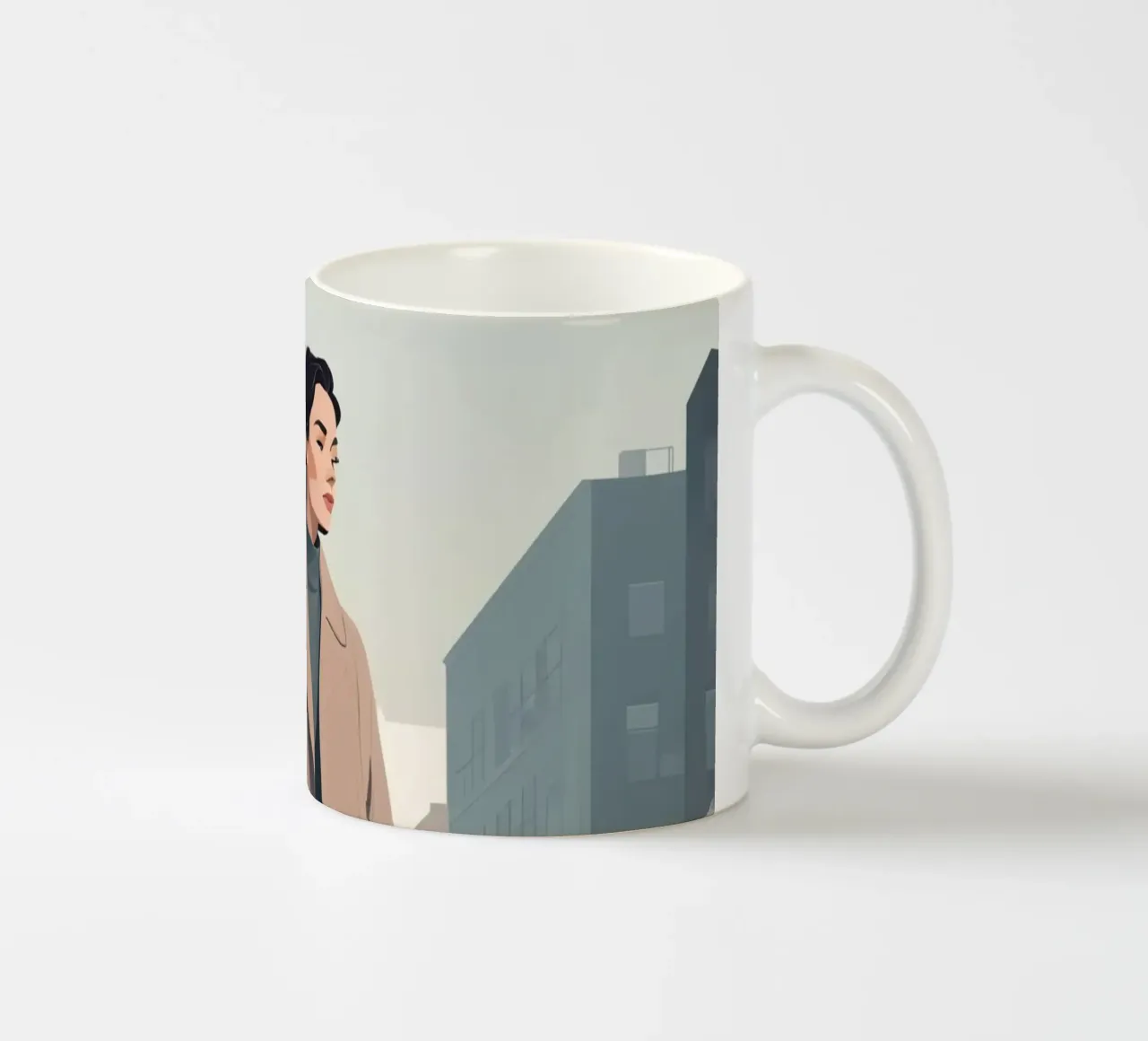 Fiducia tranquilla tazza in ceramica da Maison Solis