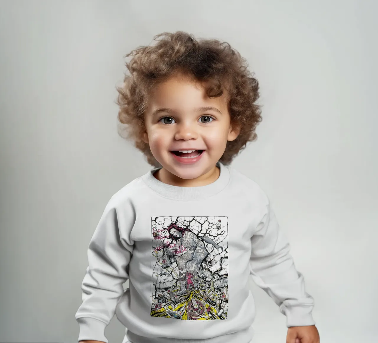 Bugie di chiarezza felpa neonato da uniqe world