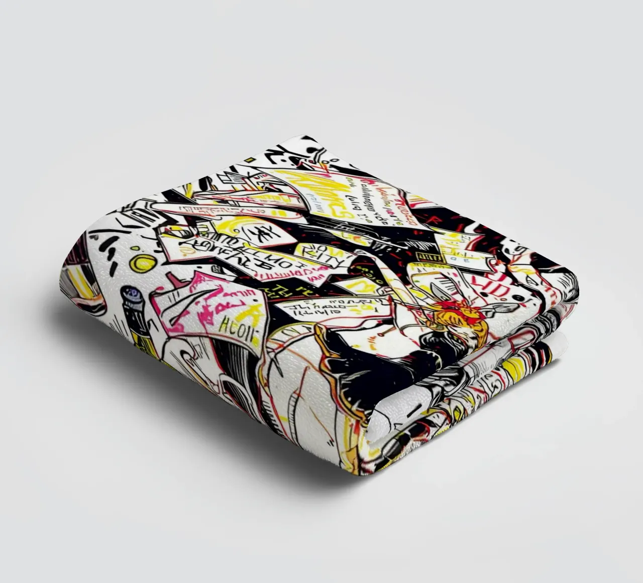 Drowning in Noise towel by uniqe world