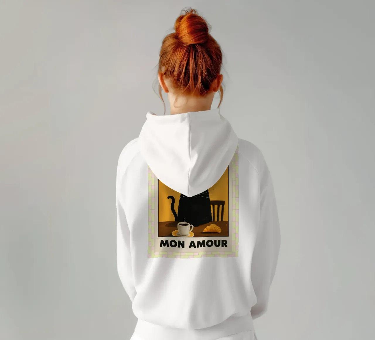 Ciao amore mio felpa con cappuccio da Deetooz