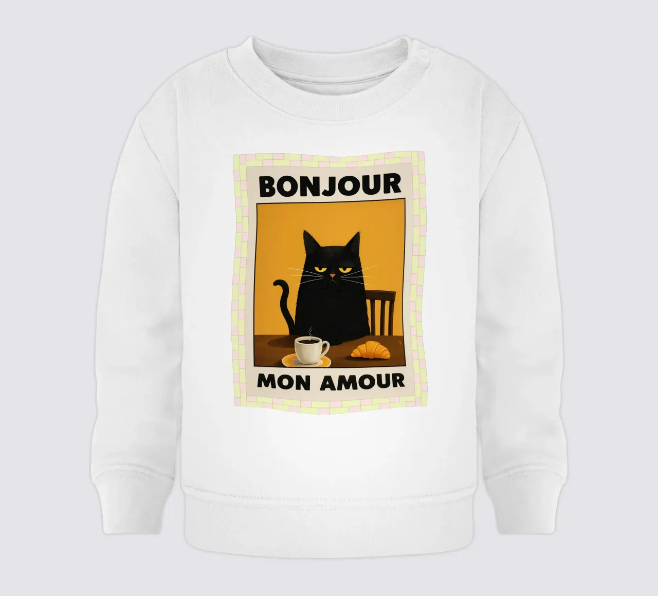 Ciao amore mio felpa neonato da Deetooz