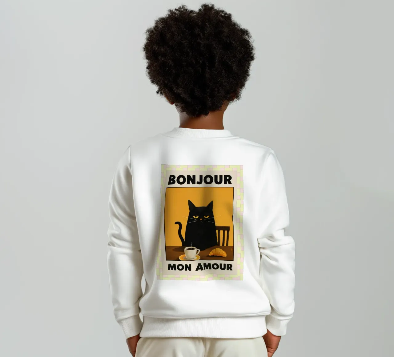 Ciao amore mio felpa bambino da Deetooz