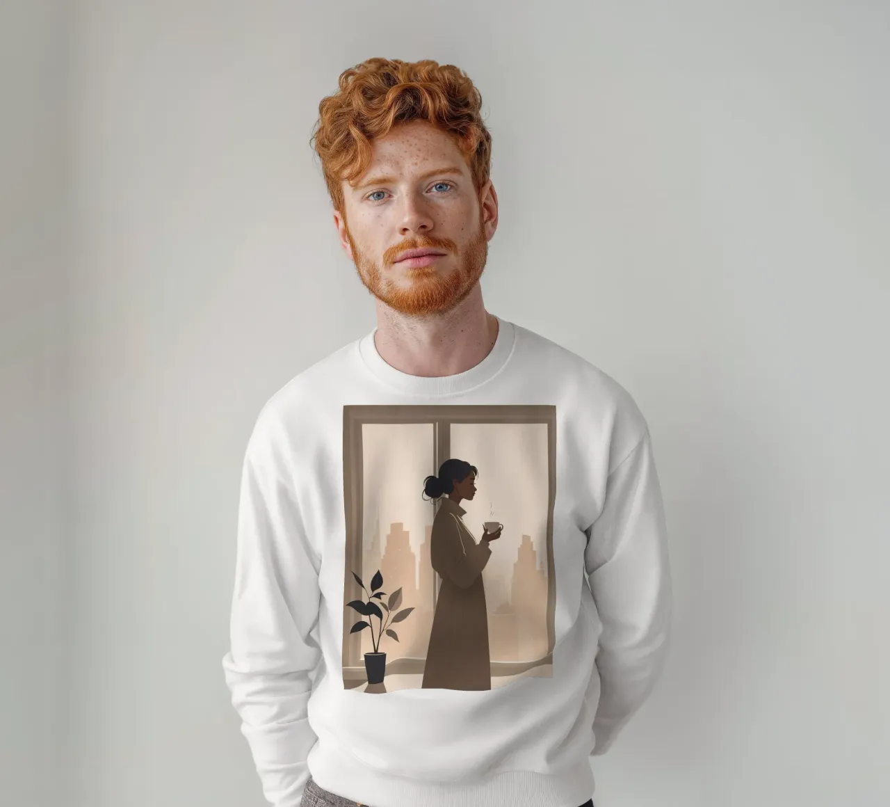 Mattina tranquilla felpa da Maison Solis