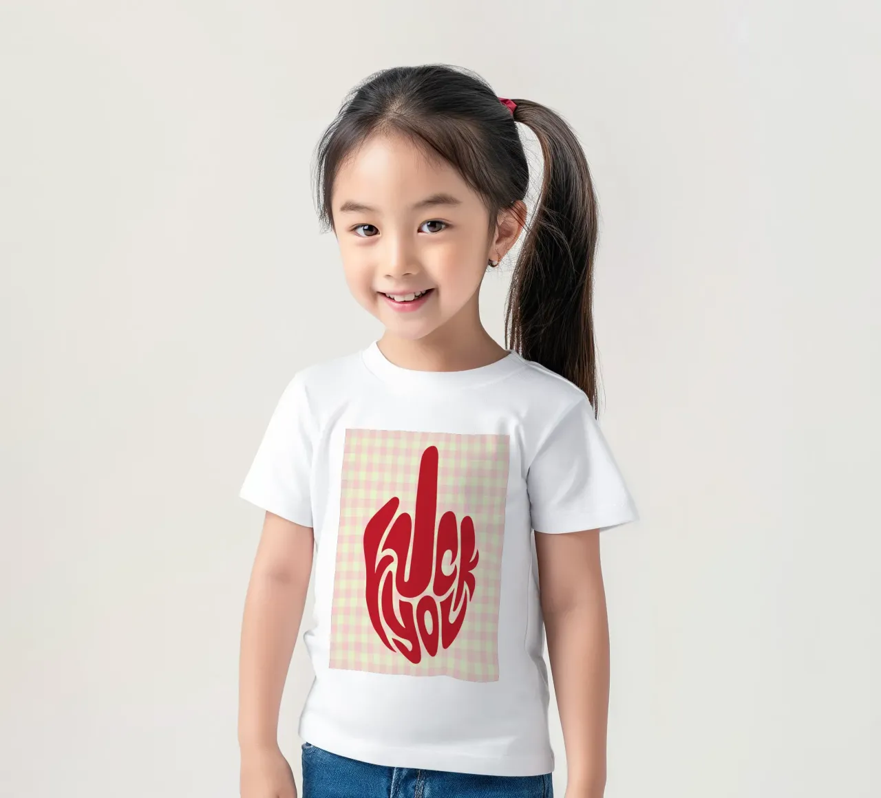 fanculo t-shirt bambini da Deetooz