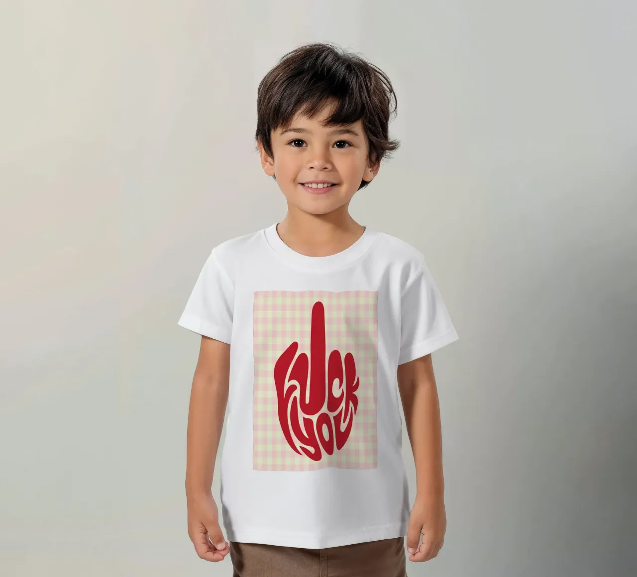 fanculo t-shirt bambini da Deetooz