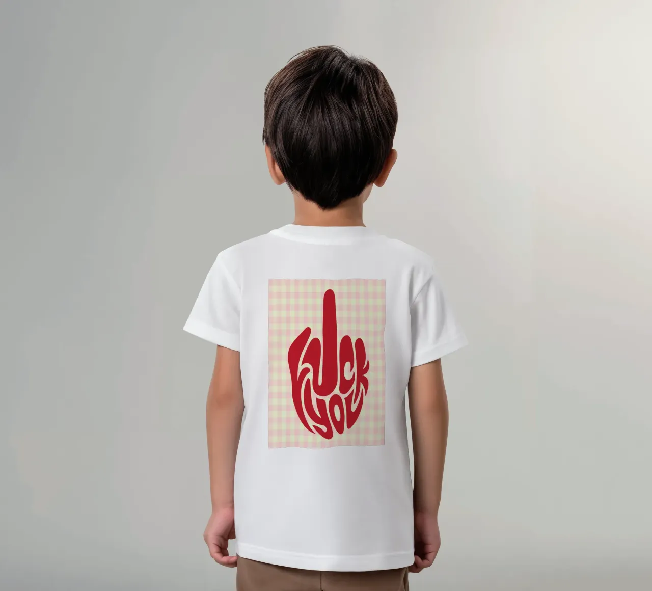 fanculo t-shirt bambini da Deetooz