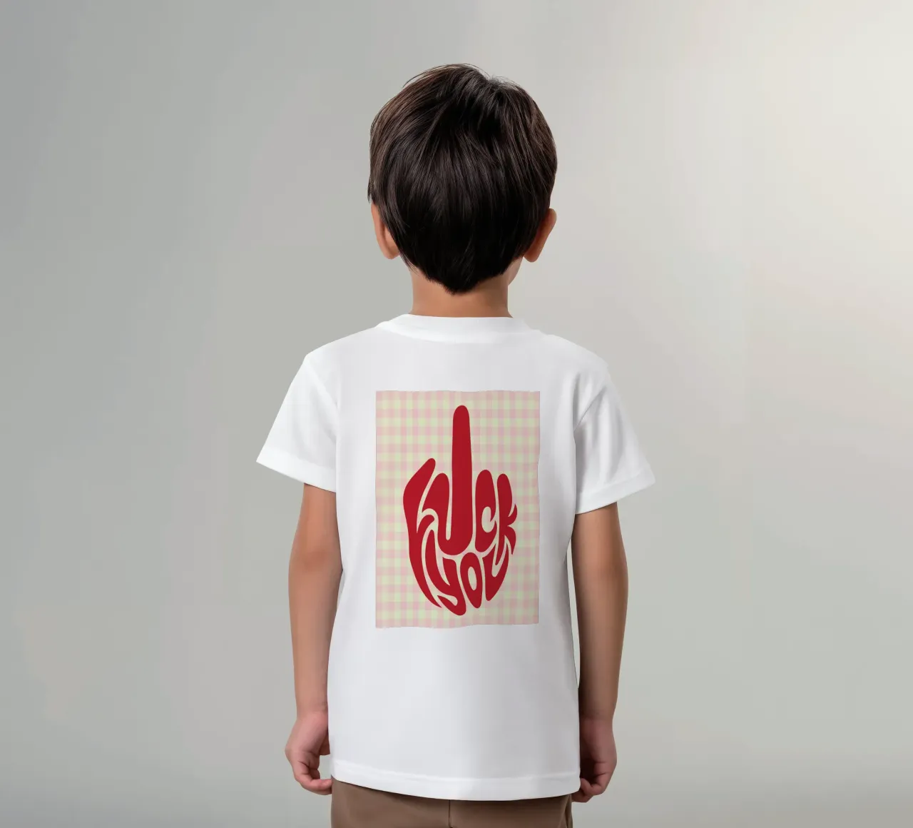 fanculo t-shirt bambini da Deetooz