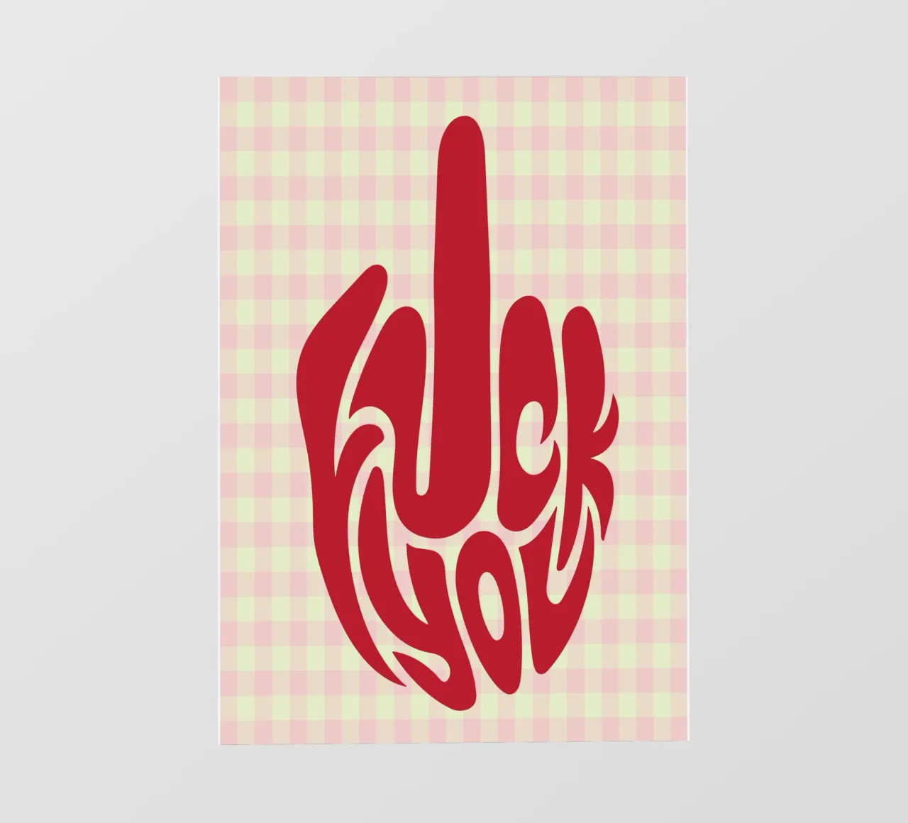 fanculo pellicola backlit da Deetooz