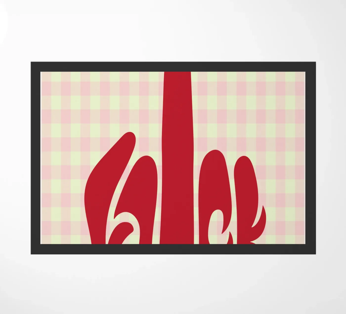 Fick dich Fußmatte von Deetooz