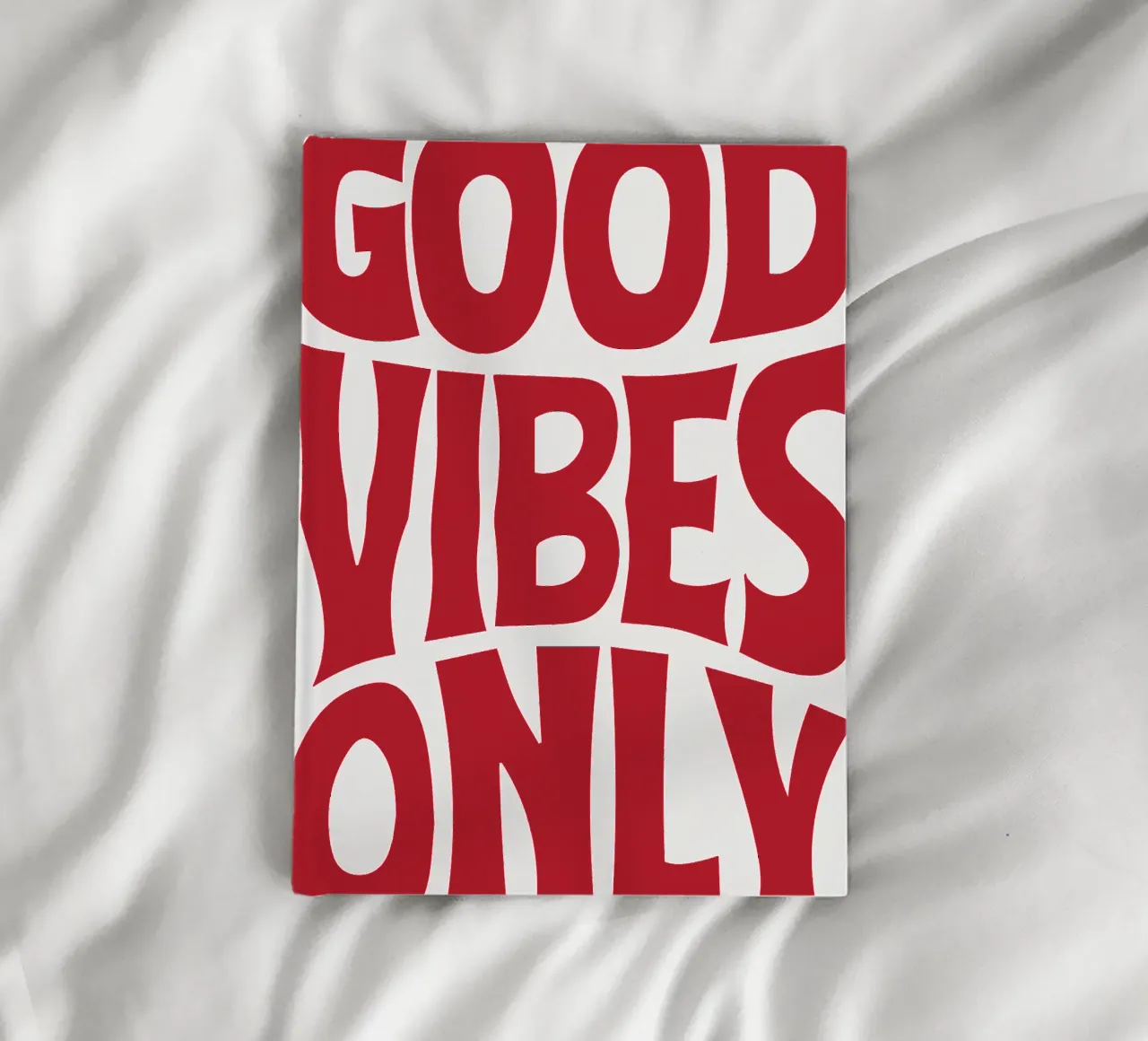good vibes only notebook by Deetooz