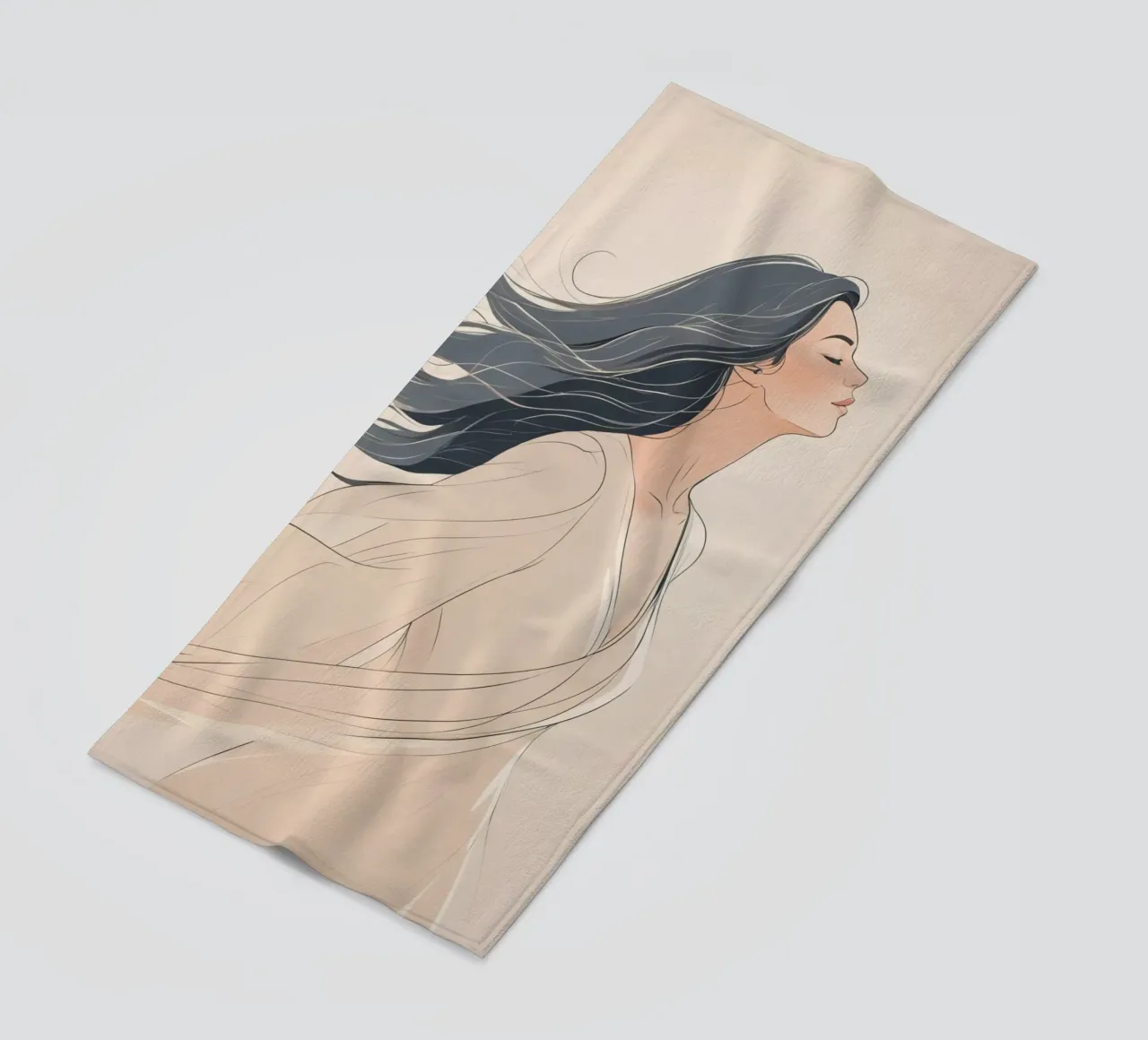 Brezza morbida telo mare da Maison Solis