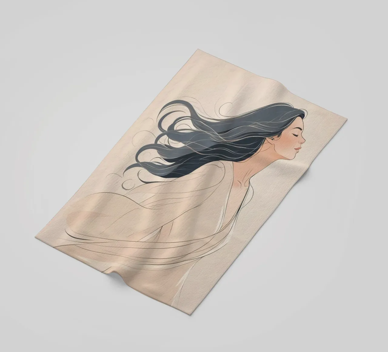 Brezza morbida telo mare da Maison Solis