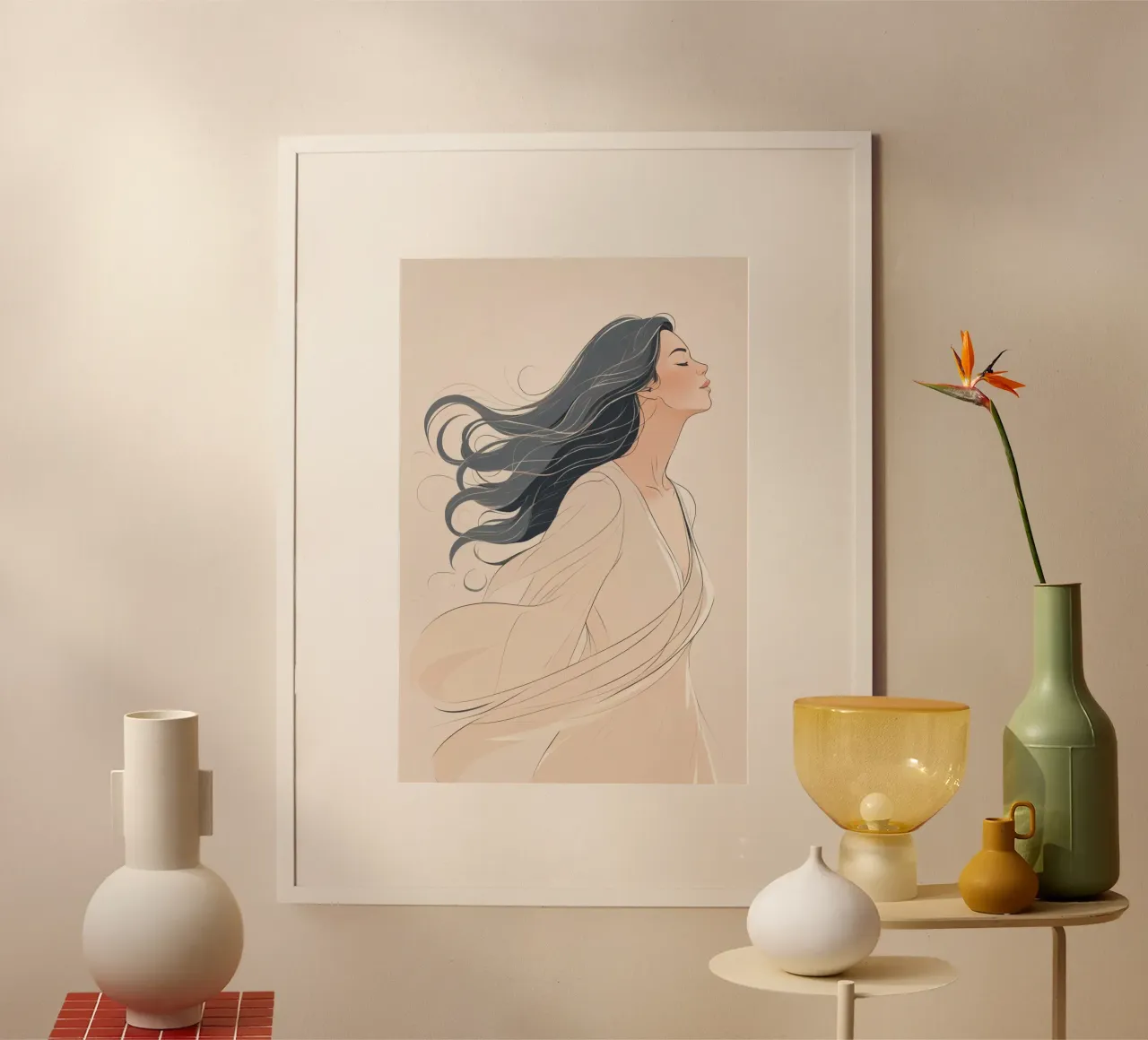 Brezza morbida poster da Maison Solis