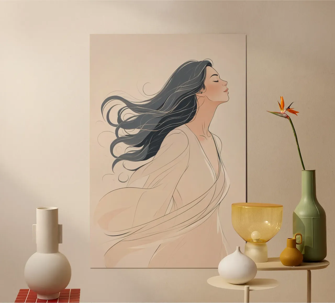 Brezza morbida poster da Maison Solis