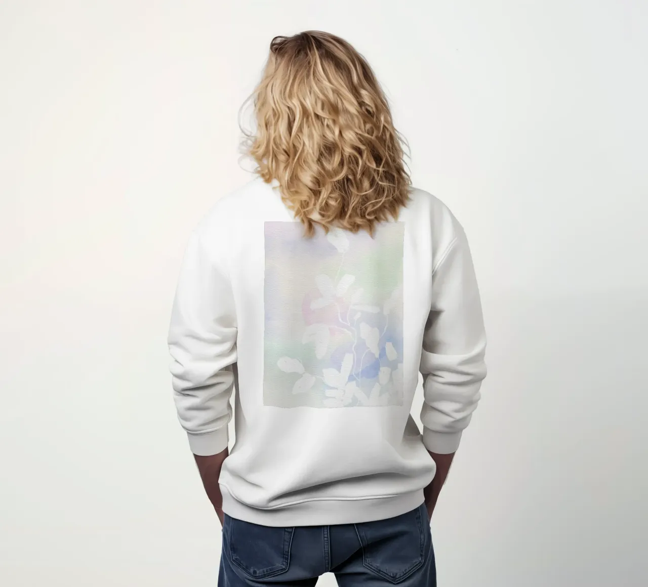 Minimalist Botanical Watercolor sweatshirt by Art in Bloom