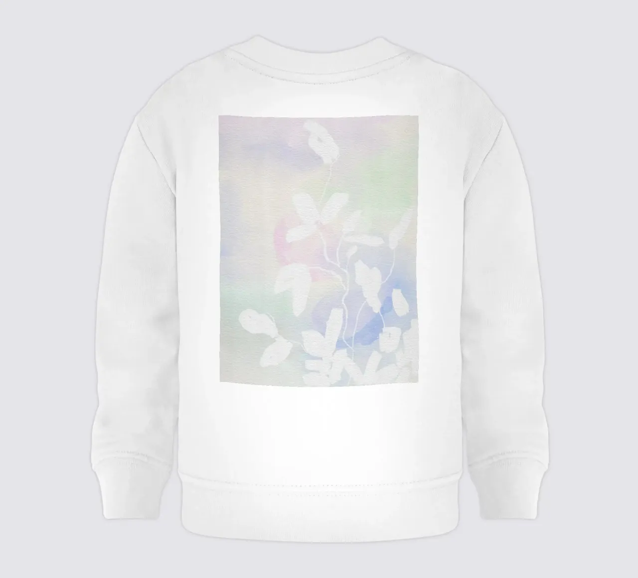 Acquerello botanico minimalista felpa neonato da Art in Bloom