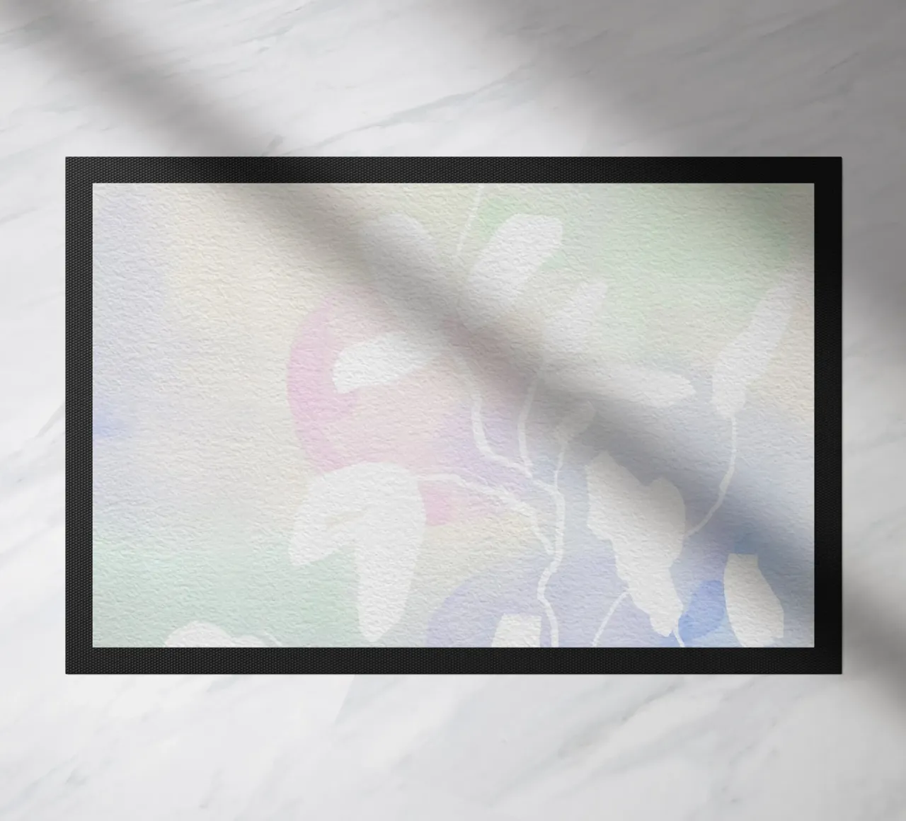 Acquerello botanico minimalista zerbino da Art in Bloom