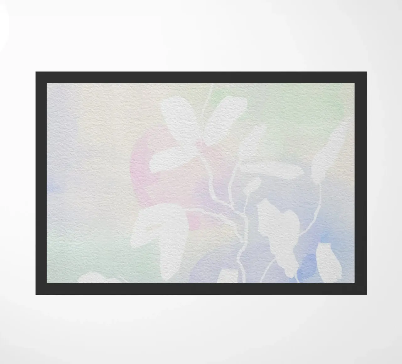 Acquerello botanico minimalista zerbino da Art in Bloom