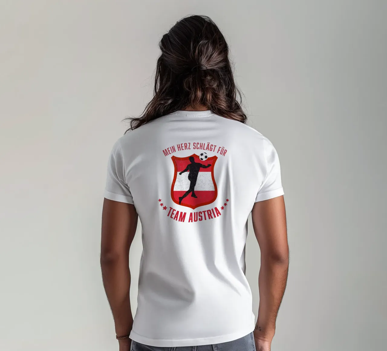 Calcio: Squadra Austria t-shirt da CalliLetters