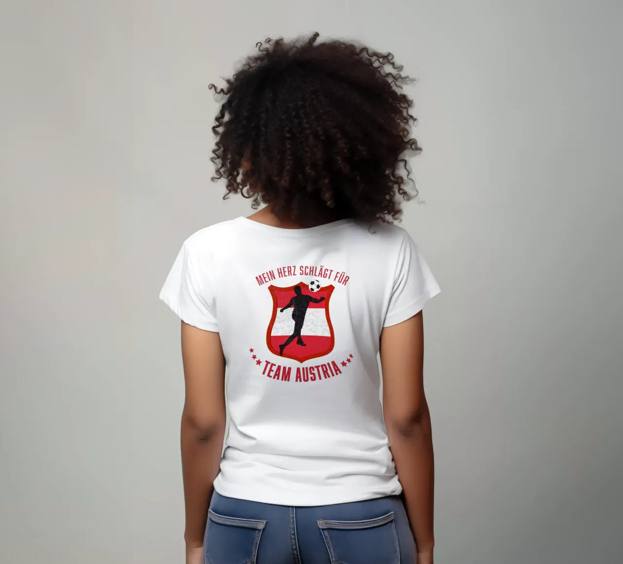 Calcio: Squadra Austria t-shirt da CalliLetters