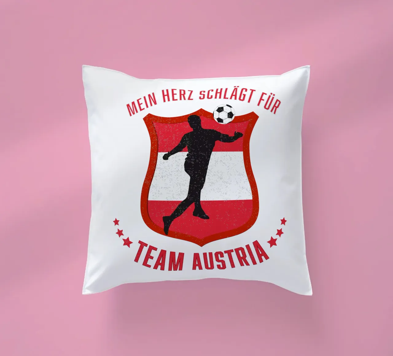 Calcio: Squadra Austria cuscino da CalliLetters