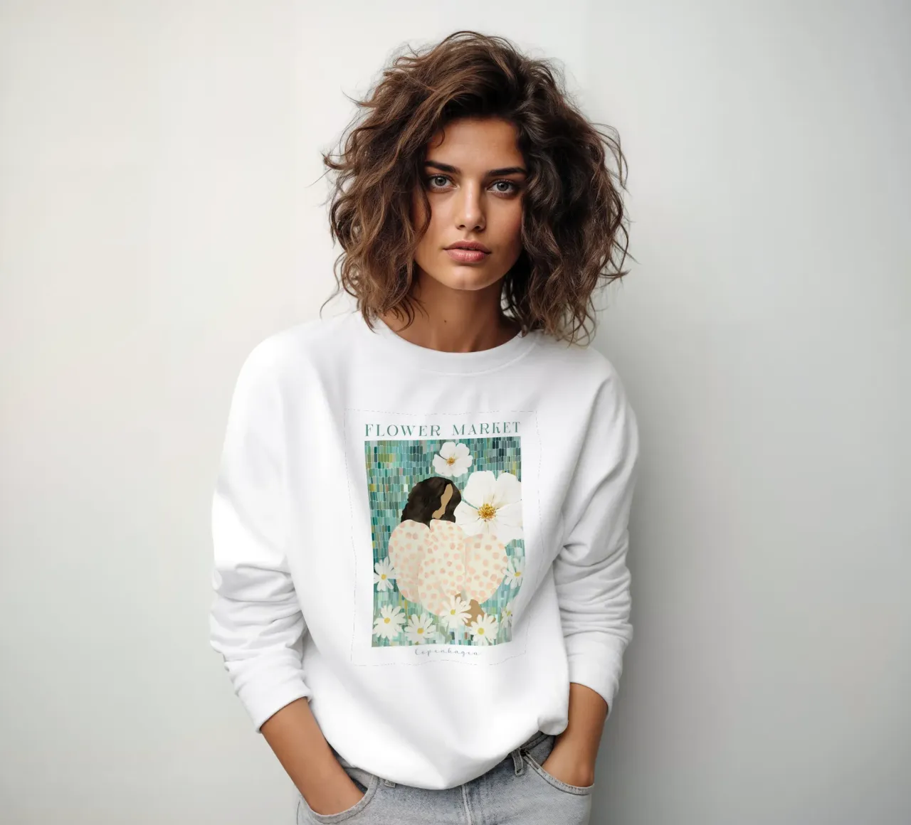 Poster botanico moderno felpa da Art in Bloom