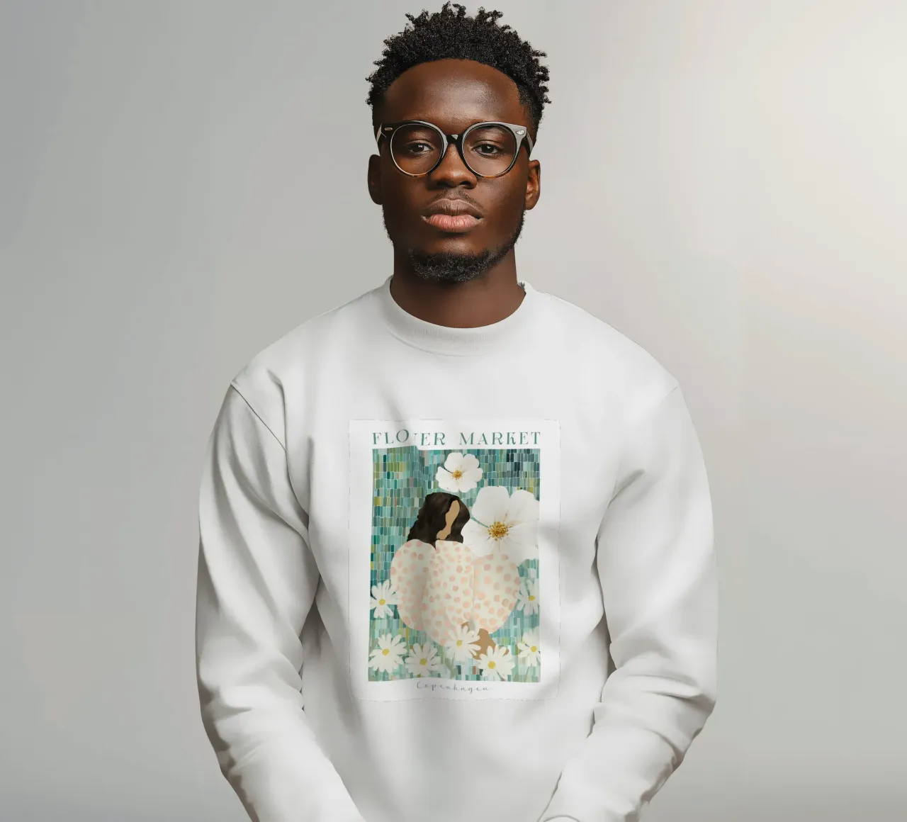 Poster botanico moderno felpa da Art in Bloom